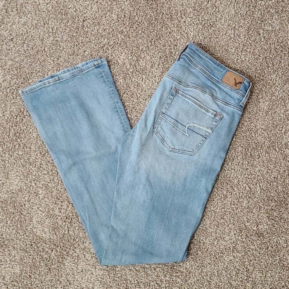 Long Kick Boot Light AE Jeans